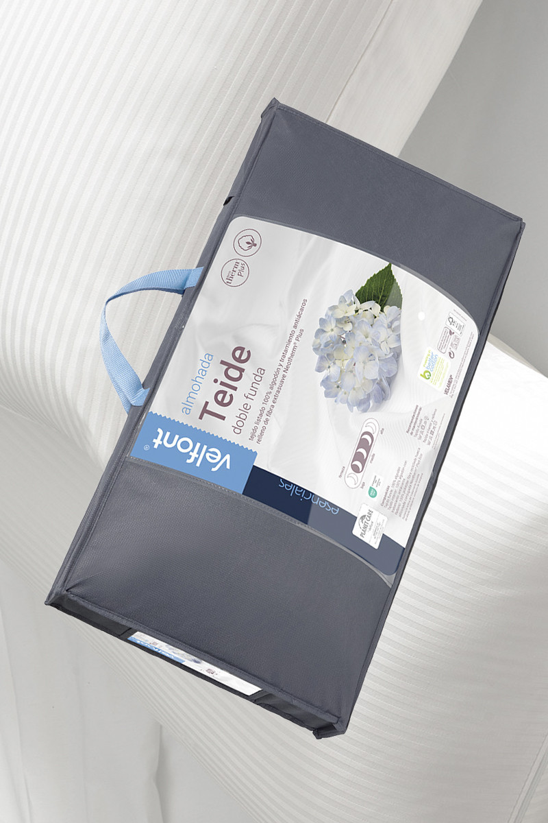 Teide Pillow – Neotherm® Plus Fiber | Anti-Dust Mite | Made in Spain