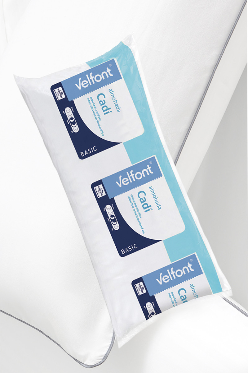 Cadi Pillow – Soft Microfiber | Medium-High Firmness | Made in Spain