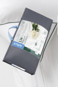 Almohada Lia – Microfibra con Aloe Vera | Firmeza Media-Alta