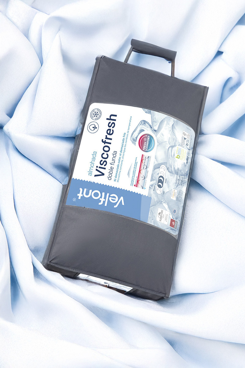 Viscofresh Pillow – Perforated Memory Foam | Temperature Regulating | Made in Spain