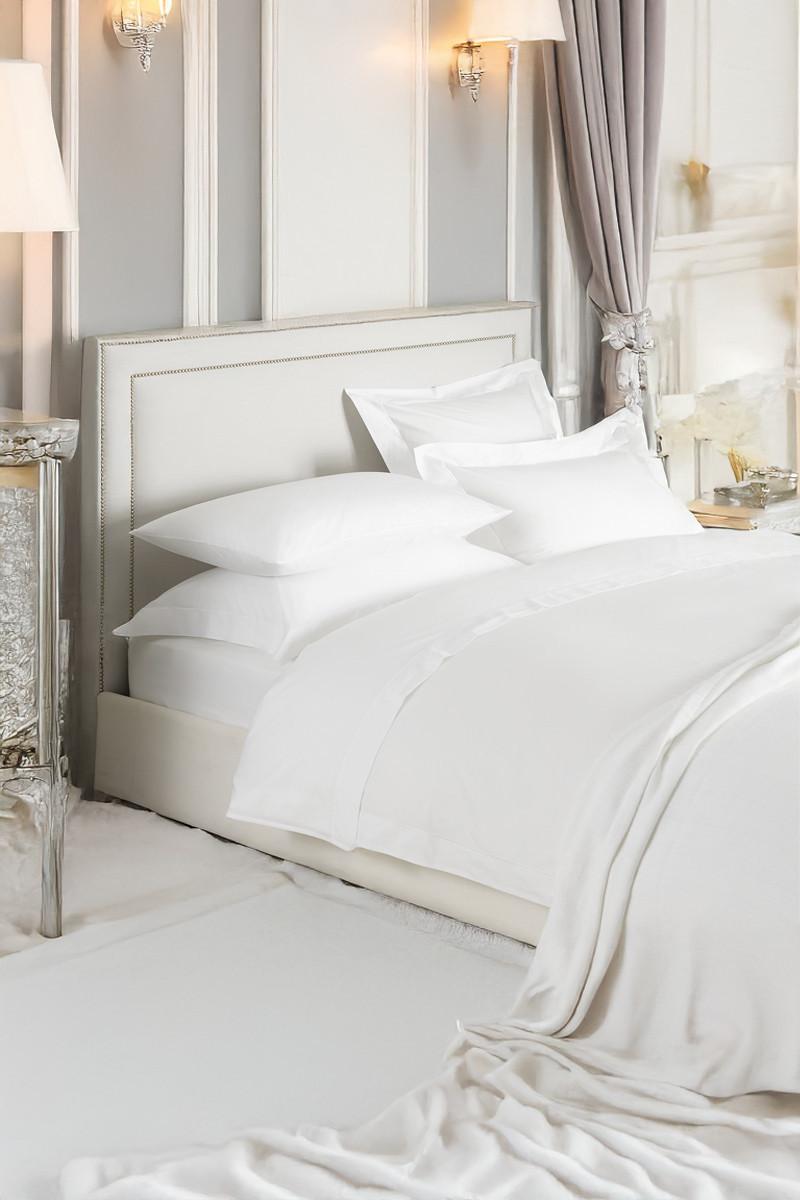 Fundas de Almohada 400 Hilos Percal – Blanco | Made in Portugal