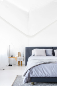 Fitted Sheet 400 TC Percale – Up to 35 cm