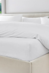 Fitted Sheet 400 TC Percale – Up to 35 cm