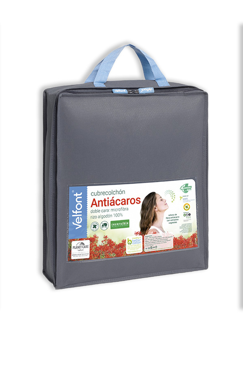 Cubrecolchón Antiácaros – Doble Cara y Certificado